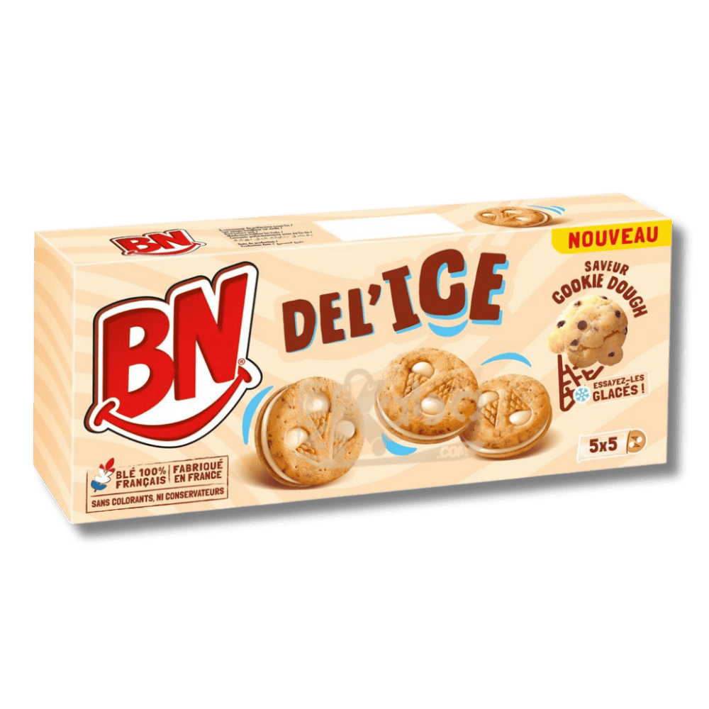 BN Del’Ice Cookie Dough Biscuits 185g
