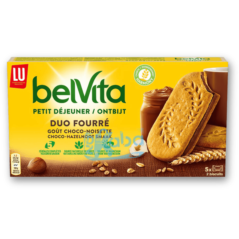 BelVita Duo Filled Choco-Hazelnut Biscuits 253g