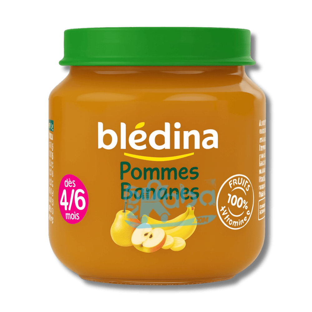 Blédina Apples Bananas Sugar Free 130g