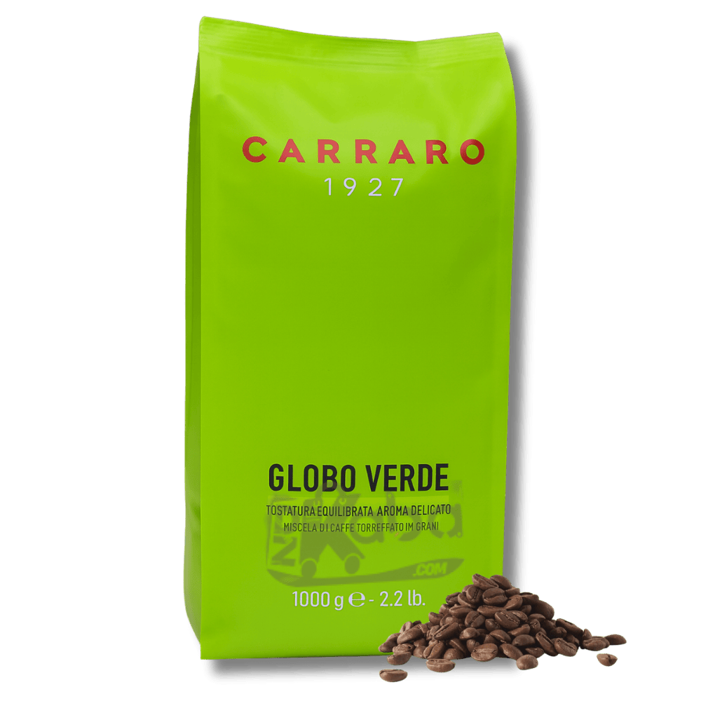 Café en grains Carraro Globo Verde 1kg
