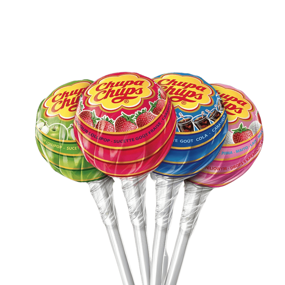 Chupa Chups Classic Lollipops Assorted Flavours T10