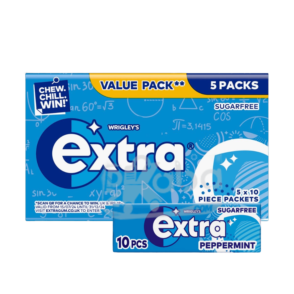 Chewing-gum Extra Menthe Poivrée Sans Sucre T5