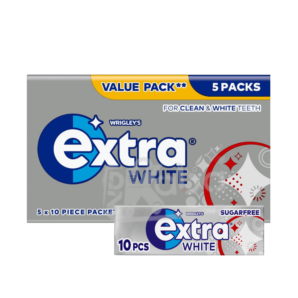 Extra White Chewing Gum Sugarfree T5
