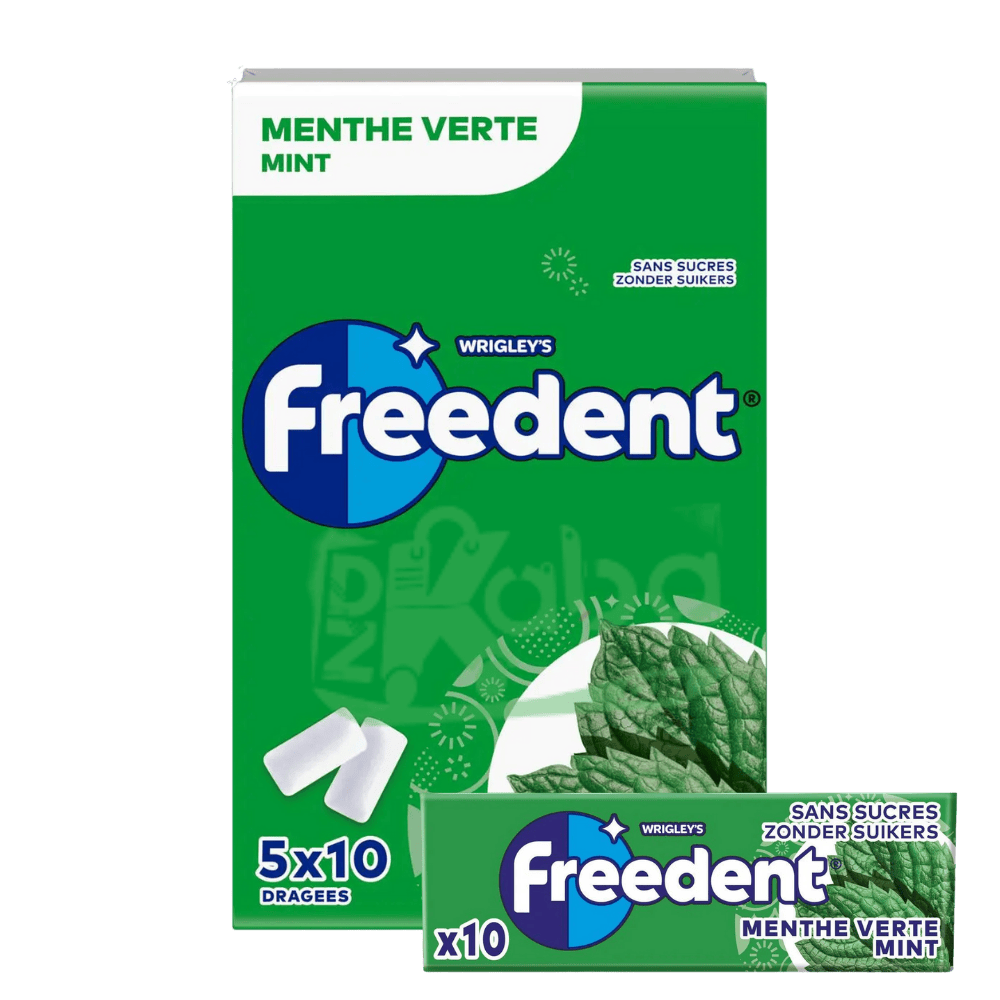 Freedent Menthe Sans Sucre T5