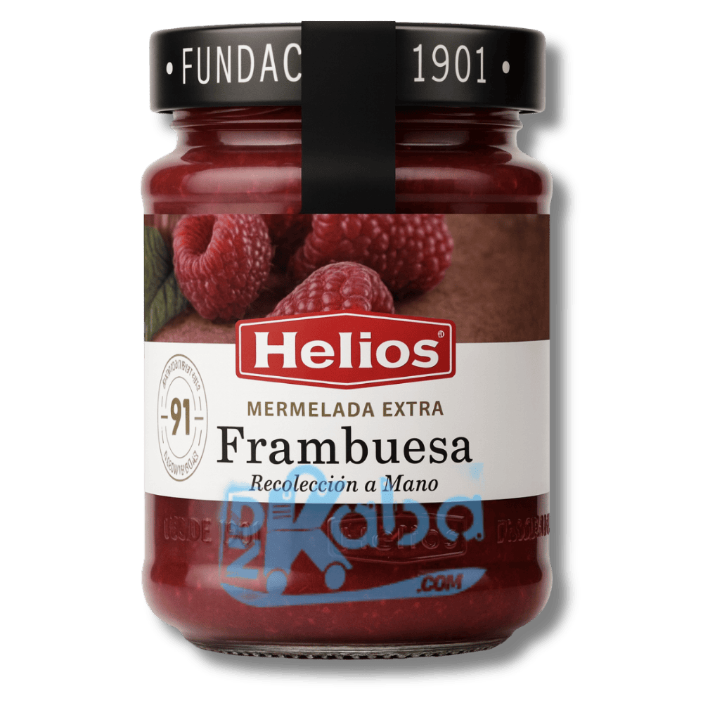 Helios Extra Jam Raspberry Handpicked 340g