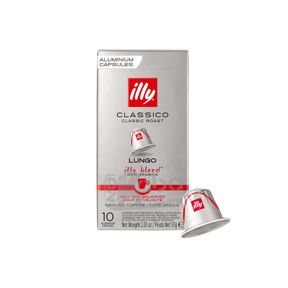 Illy Capsules Classico Lungo 100% Arabica T10