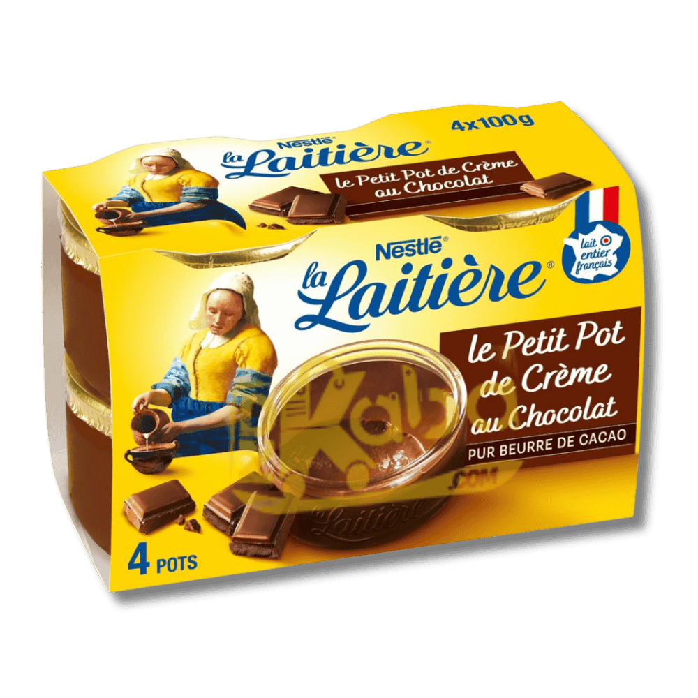 La Laitière Crème Dessert Au Chocolat T4
