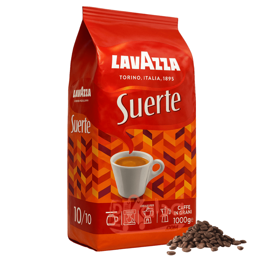 Lavazza Coffee Beans Suerte Intensity 10 1Kg