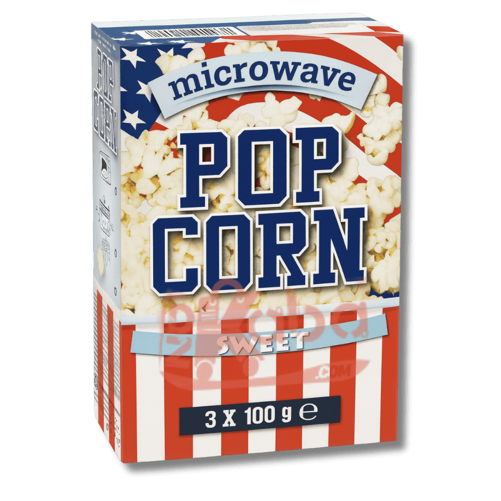 Microwave Popcorn Sweet 3x100g