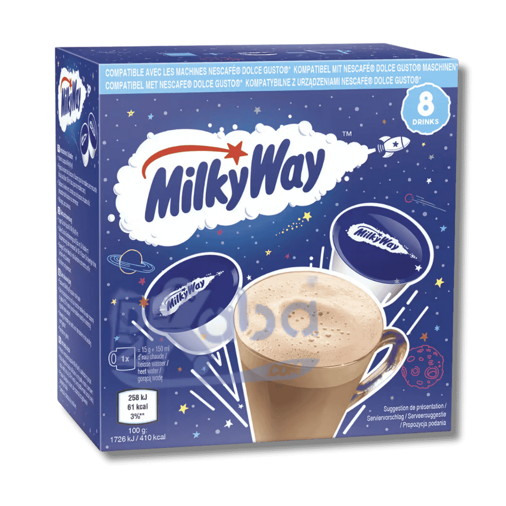 Milky Way Hot Chocolate Pods T8