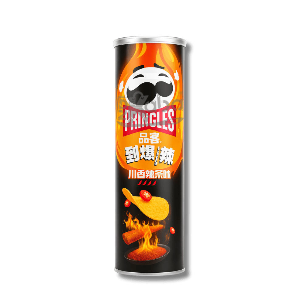 برينجلز بنكهة سيشوان الصينية الحارة 110 غرام