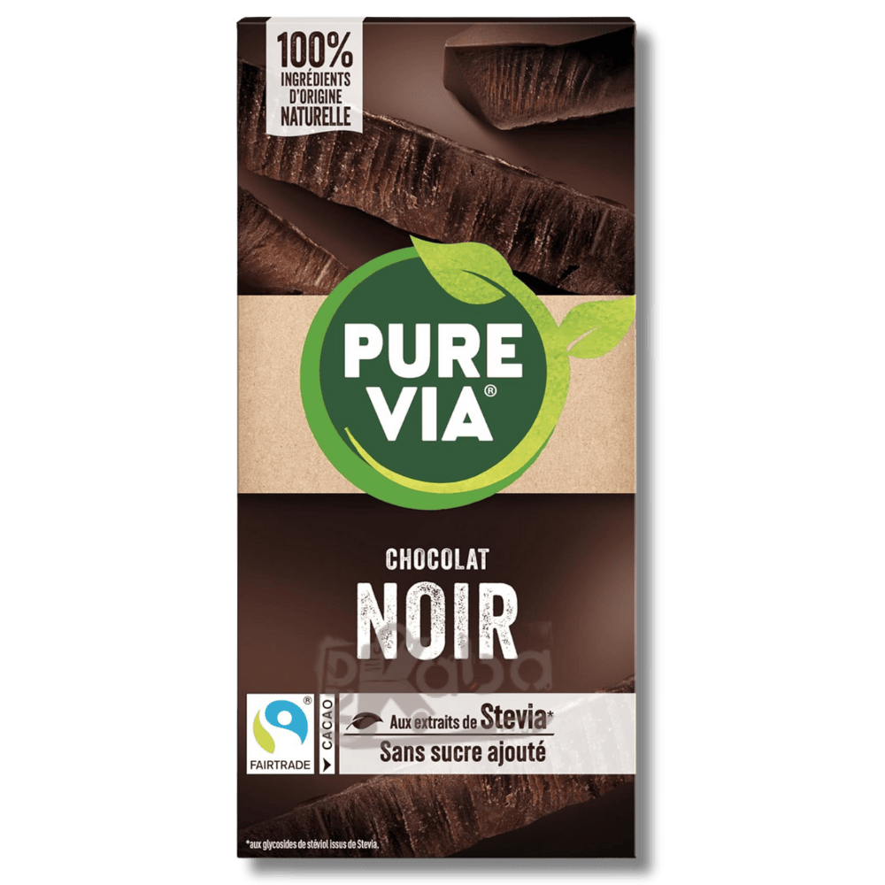 Pure Via Dark Chocolate Sugar Free 100g
