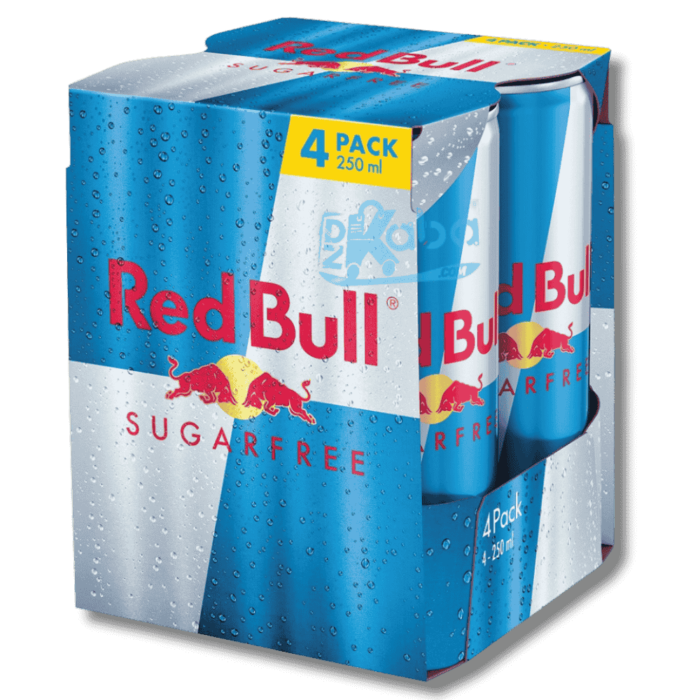 Red Bull Sugarfree 4x250ml