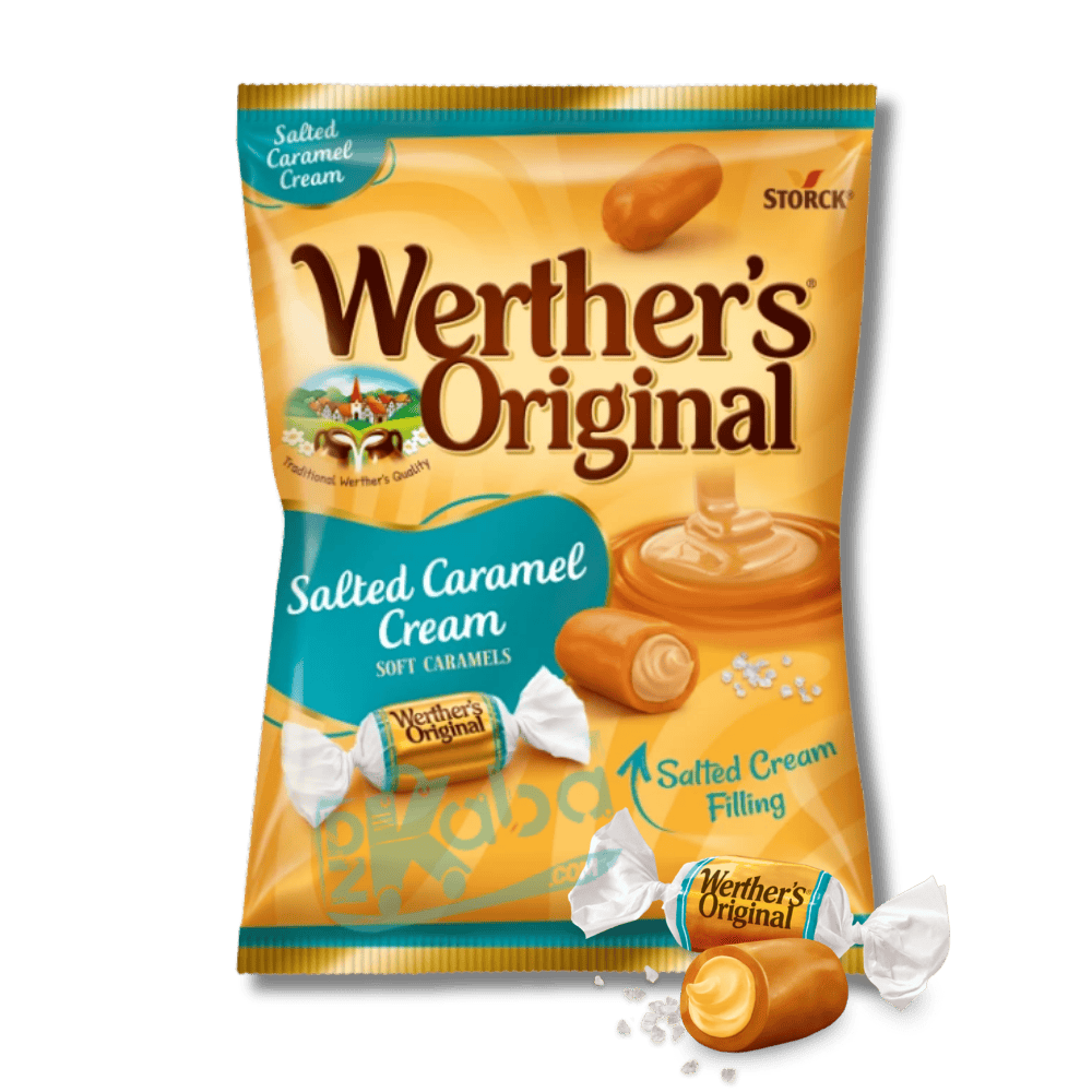 Werther’s Original Soft Caramels Salted Caramel Cream 100g