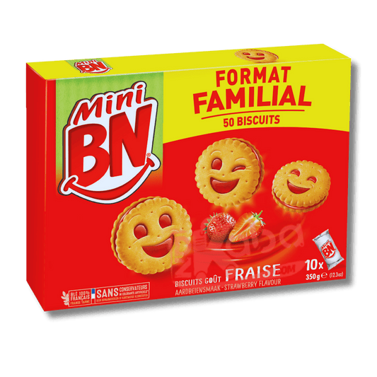BN Mini Biscuits Strawberry Flavour 350g