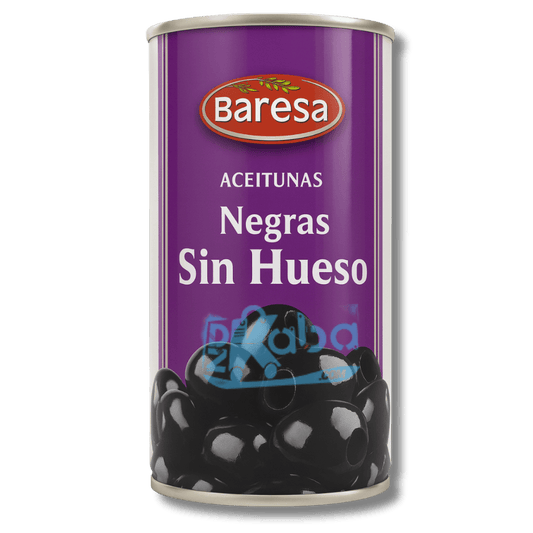 Baresa Black Olives Pitted 370g