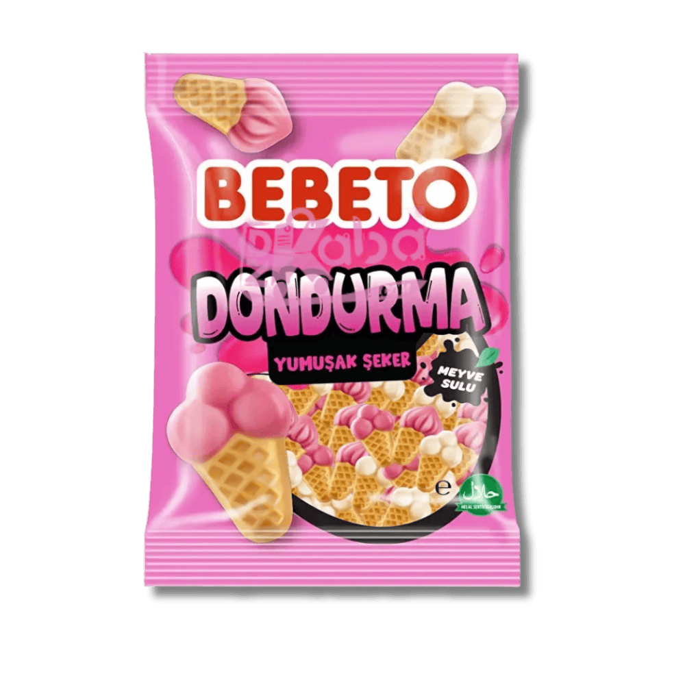 Bebeto Ice Cream Cones 80g