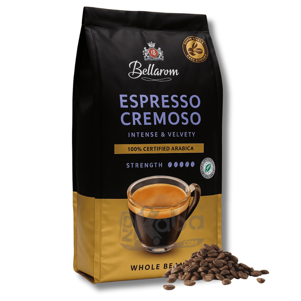 Bellarom Coffee Beans Espresso Cremoso 100% Arabica Intensity 5 1kg