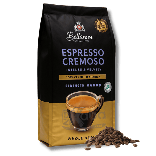 Bellarom Coffee Beans Espresso Cremoso 100% Arabica Intensity 5 1kg