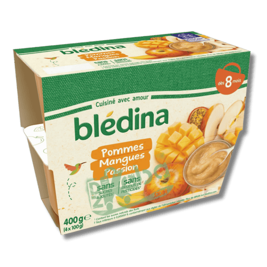 Blédina Apple Mango Passion SugarFree 4x100g
