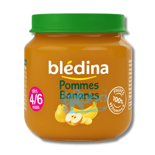 Blédina Apples Bananas Sugar Free 130g