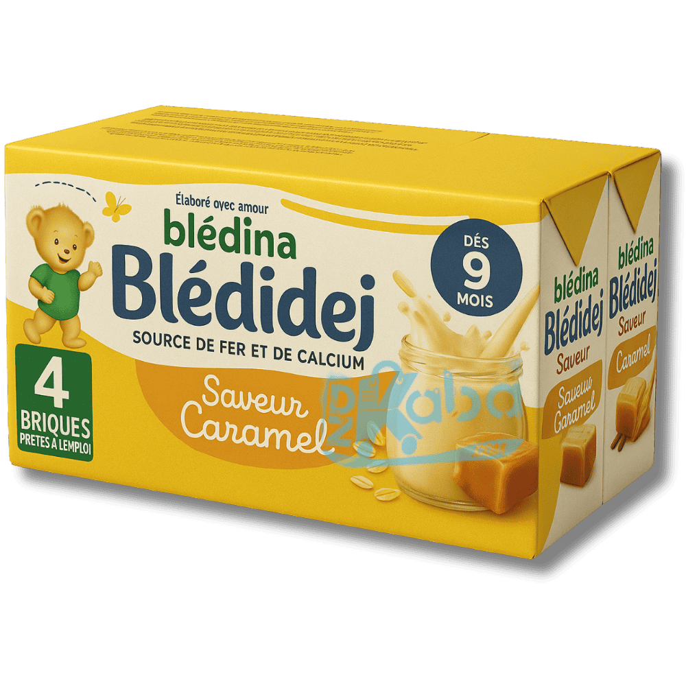 Blédina Blédidej Saveur Caramel +9 mois 4x250ml