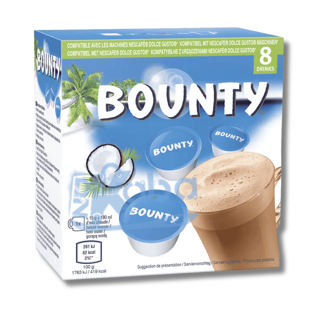 Capsules de chocolat chaud Bounty T8