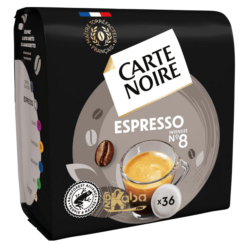 Capsules de café Carte Noire Espresso Intensité 8 T36
