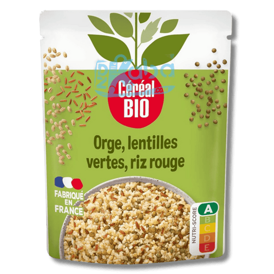 Céréal Bio Barley, Green Lentils & Red Rice 250g