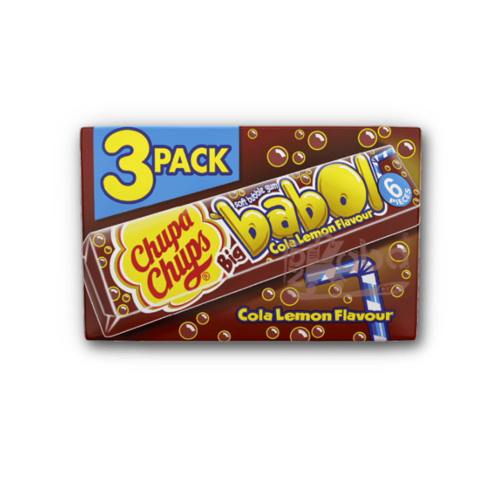 Chupa Chups Big Babol Cola Lemon T3