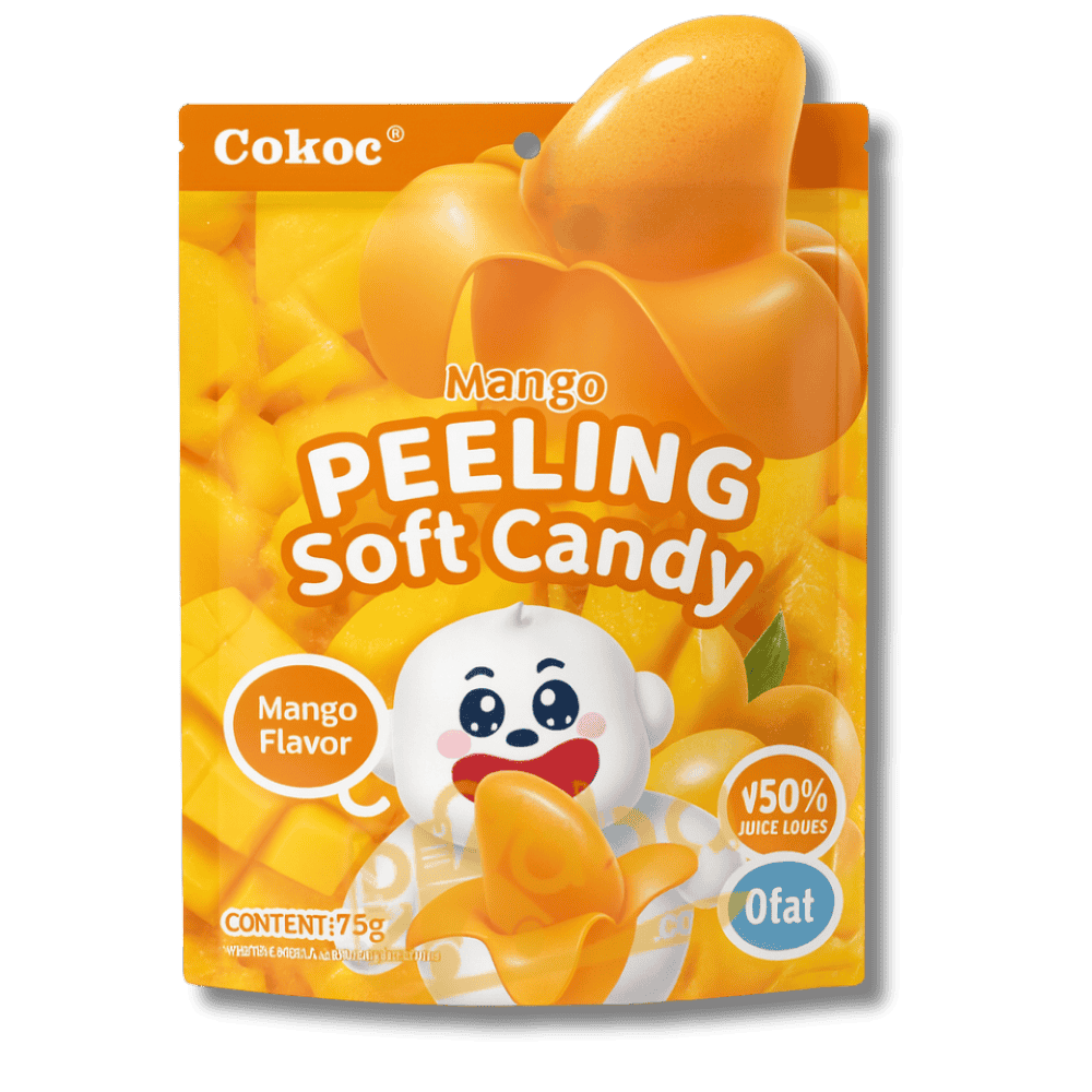 Cokoc Peeling Soft Candy Mango Flavor 75g