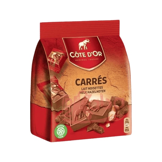 Côte d’Or Milk Chocolate Squares with Hazelnuts T10
