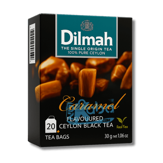 Dilmah Tea Caramel Flavoured Ceylon Black Tea T20 30g