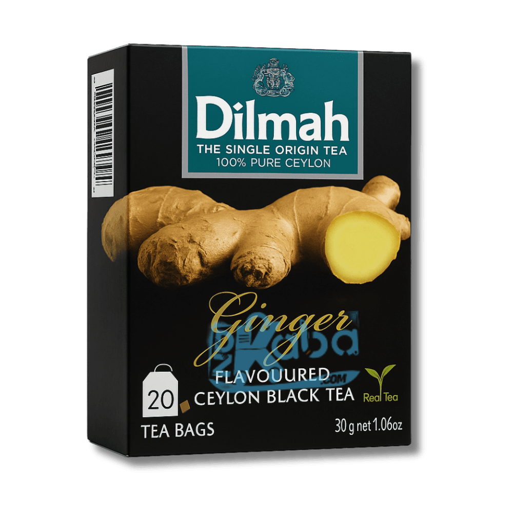 Dilmah Tea Ginger Flavoured Ceylon Black Tea T20