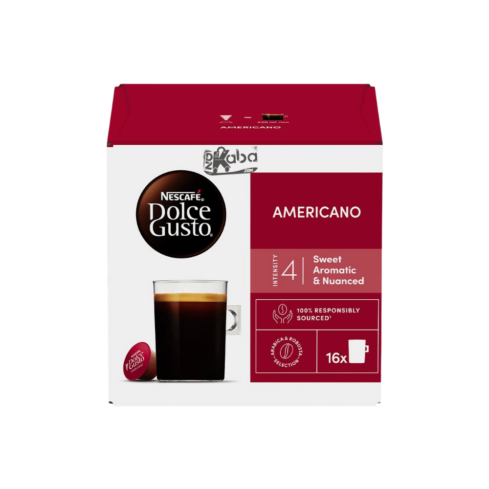 Dolce Gusto Americano Coffee Pods Intensity 4 T16