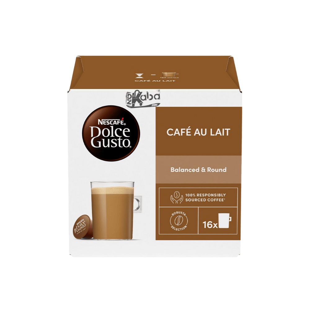 Dolce Gusto Café au Lait Coffee Pods T16