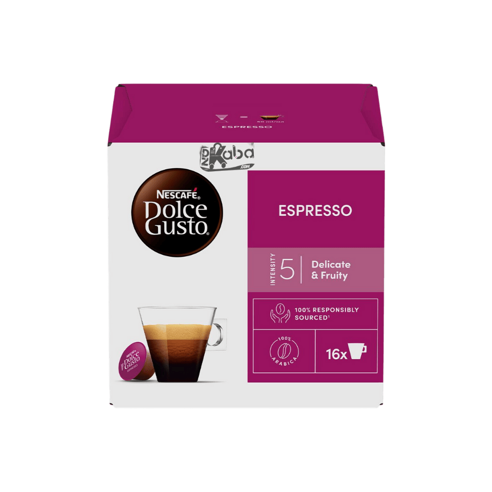 Dolce Gusto Espresso Coffee Pods Intensity 5 T16