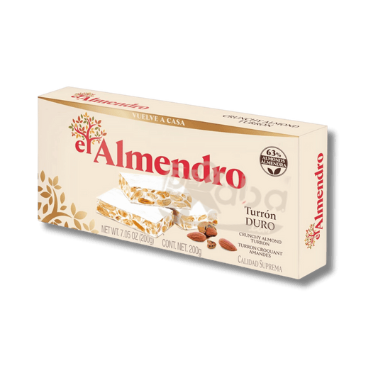 El Almendro Crunchy Almond Turrón 200g