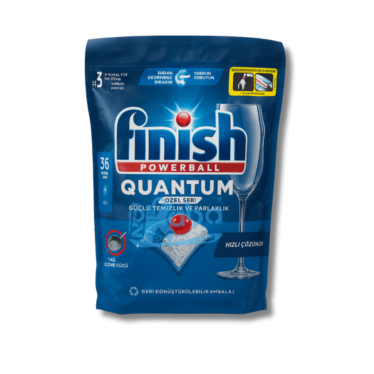 Finish Dishwasher Capsules Quantum Powerball Fresh T36