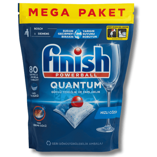 Finish Dishwasher Capsules Quantum Powerball Fresh T80