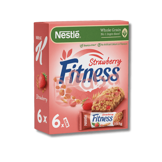 Fitness Cereal Bar Strawberry T6