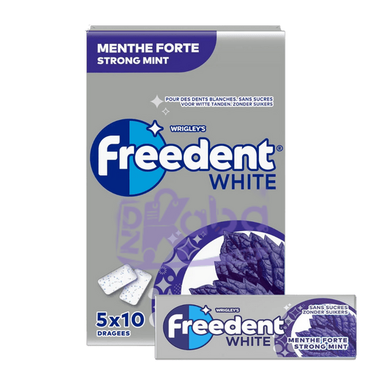 Freedent White Strong Mint Sugar Free T5
