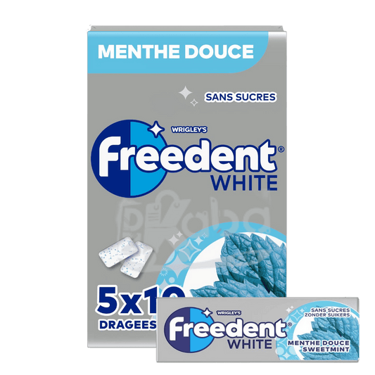 Freedent White Sweetmint Sugar Free T5