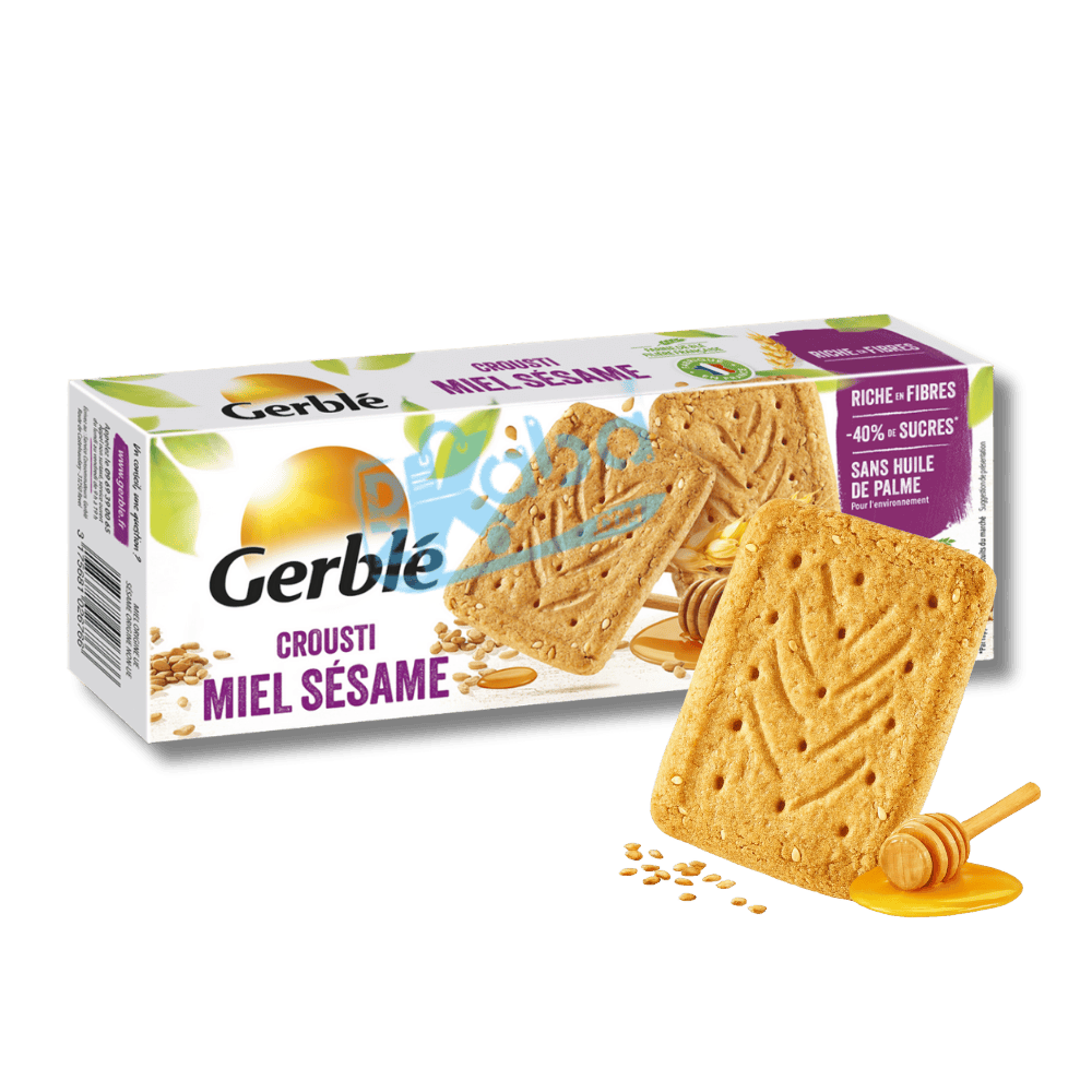 Biscuits Gerblé Croustillants au Miel et au Sésame 200 g