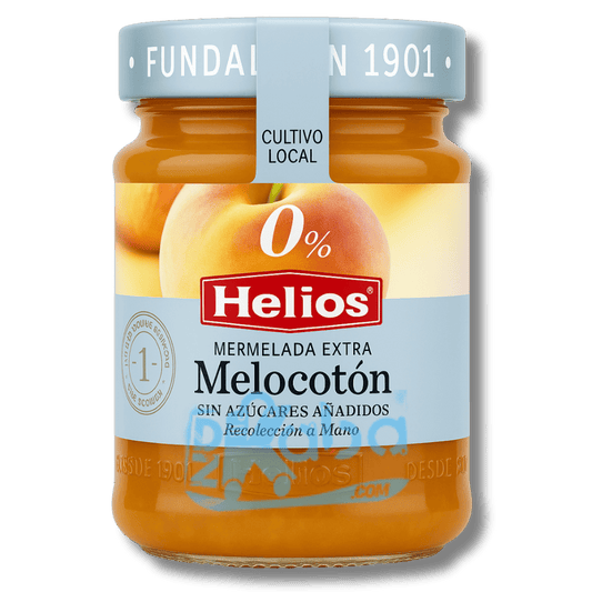 Helios Extra Jam Peach 0% SugarFree Handpicked 280g