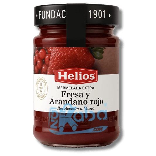Helios Extra Jam Strawberry & Cranberry Handpicked 340g