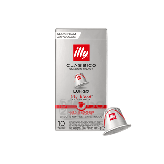 Illy Capsules Classico Lungo 100% Arabica T10