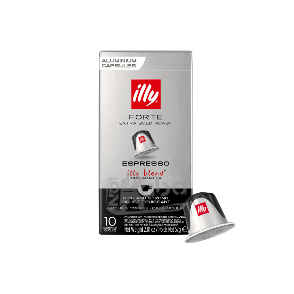 Illy Capsules Forte Espresso 100% Arabica Extra Bold Roast T10