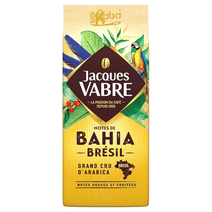Jacques Vabre Ground Coffee Notes de Bahia Brésil Grand Cru d’Arabica 250g F
