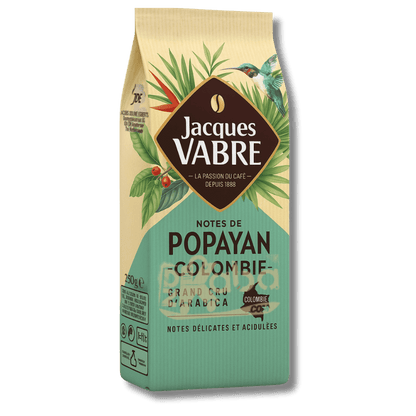 Jacques Vabre Notes de Popayan Colombie 250g